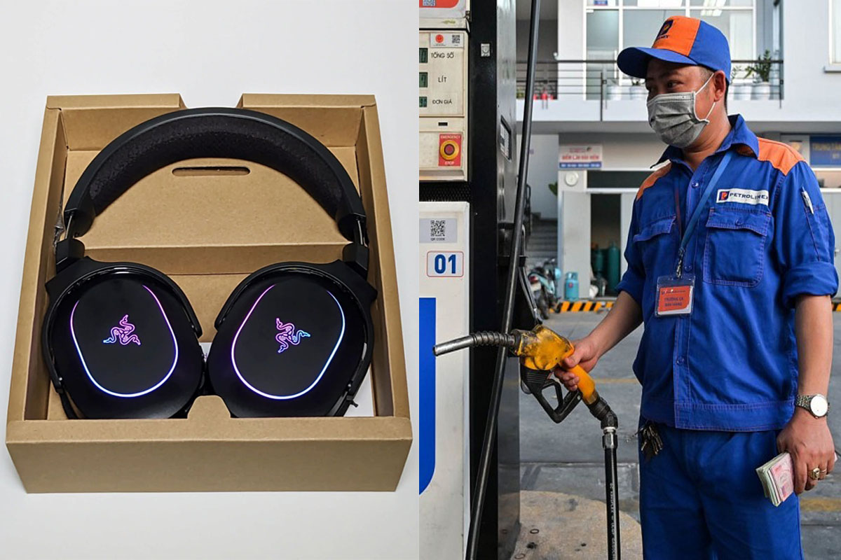 Gi&aacute; xăng dầu tối 10/8: Giảm trở lại, rẻ nhất trong khu vực, tai nghe Razer cũ rẻ hơn gần 1 triệu đồng