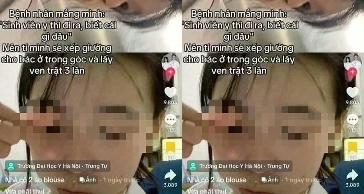 2 nữ sinh Trường Đại học Y H&agrave; Nội ch&iacute;nh thức nhận h&igrave;nh thức kỷ luật v&igrave; dọa lấy trật ven bệnh nh&acirc;n