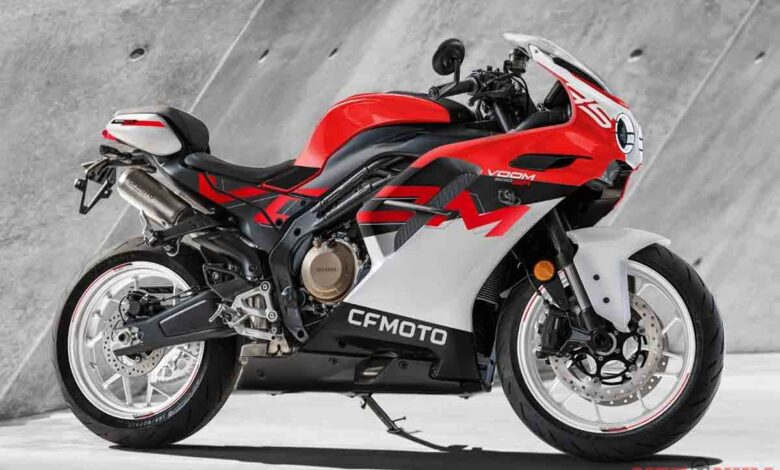CFMOTO 500SR VOOM 2026 n&acirc;ng cấp tại Trung Quốc - 83 m&atilde; lực với Ram-Air, tinh chỉnh cam v&agrave; sang số 