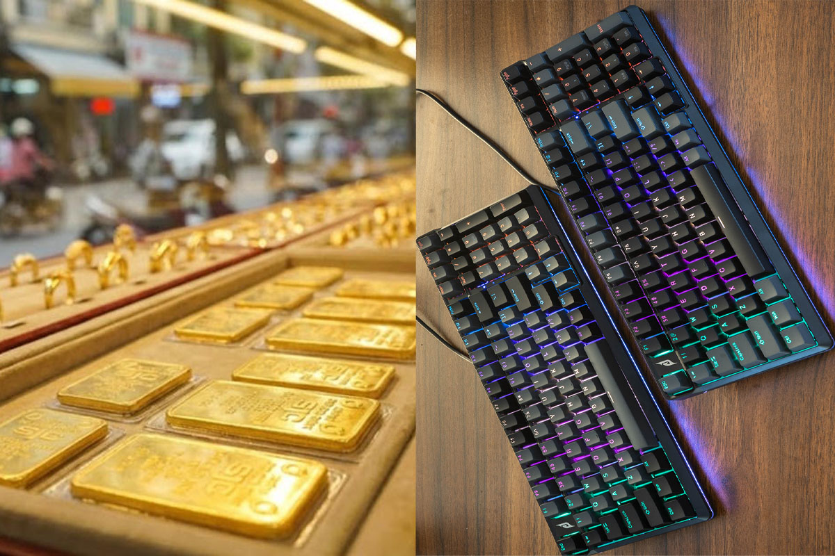 Gi&aacute; v&agrave;ng ng&agrave;y 11/8: Lập đỉnh kỷ lục, &aacute;p s&aacute;t mốc 146 triệu đồng, b&agrave;n ph&iacute;m gaming E-Dra gi&aacute; rẻ như rau