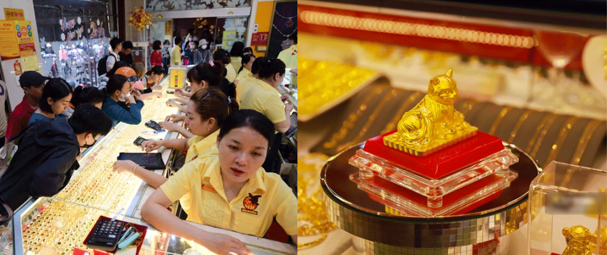 Cập nhật gi&aacute; v&agrave;ng h&ocirc;m nay 12/8: Gi&aacute; v&agrave;ng miếng tăng mốc mới kh&oacute; tin? 1 chỉ v&agrave;ng nhẫn bao nhi&ecirc;u?