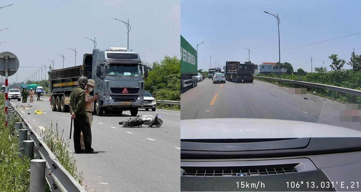 Bắc Ninh: 2 vợ chồng 72 tuổi tử vong thương t&acirc;m tr&ecirc;n quốc lộ, c&ocirc;ng bố camera ghi lại lỗi sai của xe đầu k&eacute;o