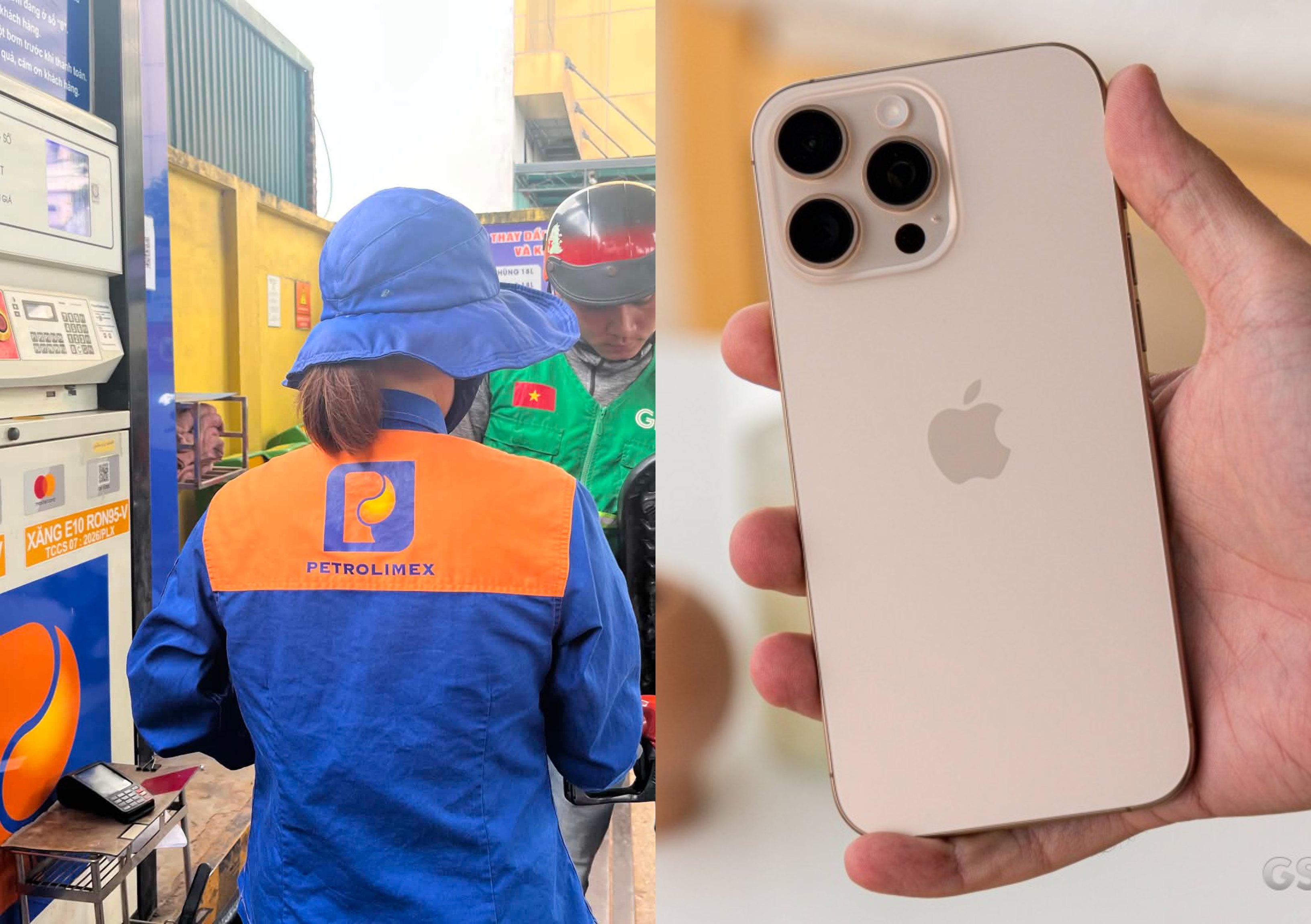 Gi&aacute; xăng dầu đồng loạt giảm từ 15 giờ chiều, xăng E5 l&ugrave;i s&aacute;t 21.000 đồng/l&iacute;t, iPhone 16 rẻ như cho