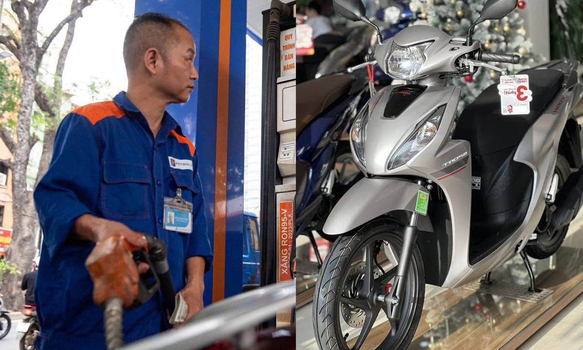 Gi&aacute; xăng dầu trưa nay 13/8: Xăng E10 RON95 chiều nay giảm về 17.000 đồng? E5 RON92 liệu c&oacute; rẻ hơn? Honda Vision cực rẻ