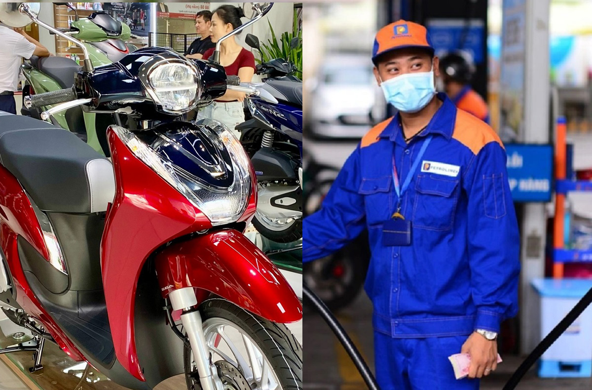 Gi&aacute; xăng dầu trưa nay 14/8: E10 RON95 v&agrave; E5 RON92 ch&iacute;nh thức giảm s&acirc;u, sắp \'về bờ\' 17.000 đồng/l&iacute;t, Honda SH Mode cực rẻ