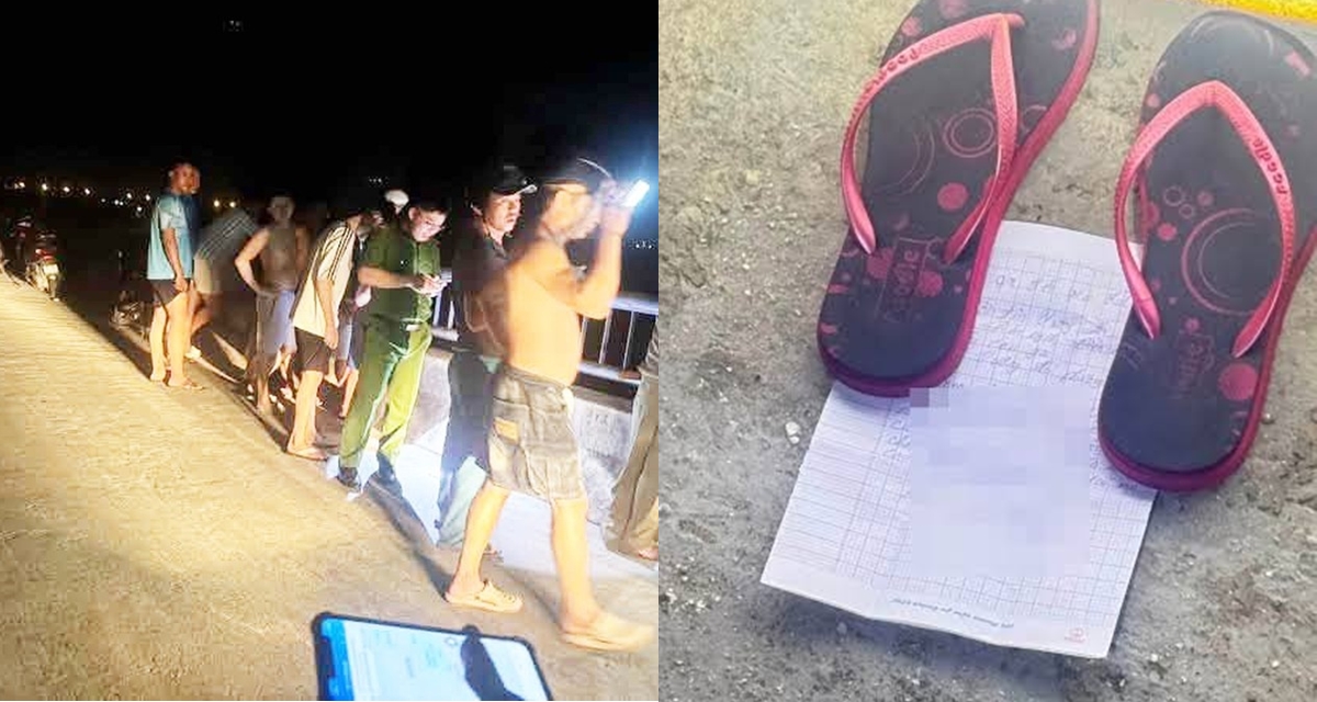 Đ&agrave; Nẵng: Người phụ nữ để d&eacute;p tr&ecirc;n cầu, nhắn &lsquo;nhờ vớt x&aacute;c 2 mẹ con&rsquo; rồi bế con đi chơi, đ&atilde; r&otilde; l&yacute; do
