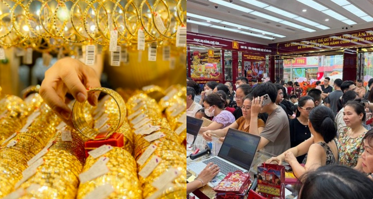 Bảng gi&aacute; v&agrave;ng h&ocirc;m nay 15/8: V&agrave;ng SJC nhẫn trơn bất ngờ tăng nhanh, người mua đứng trước \'cửa ải\' lớn