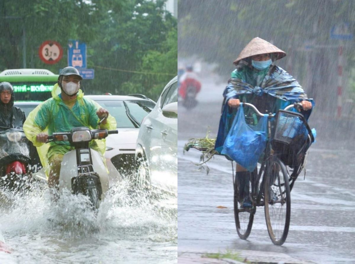 Dự b&aacute;o thời tiết 10 ng&agrave;y tới: Bắc Bộ, Trung Bộ mưa lớn, H&agrave; Nội c&oacute; diễn biến đ&aacute;ng ch&uacute; &yacute;