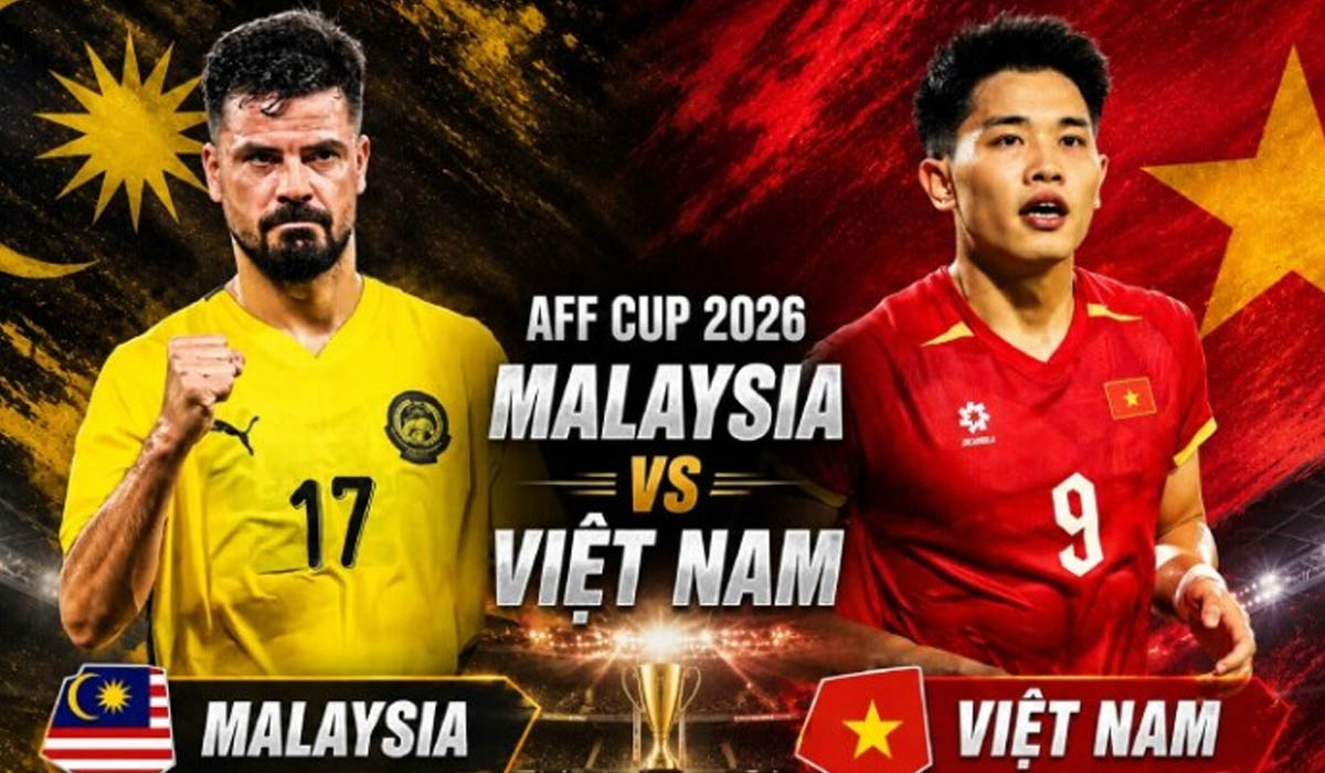 VTV6 VTVGo trực tiếp b&oacute;ng đ&aacute; Malaysia vs Việt Nam 20h ng&agrave;y 16/8 - Link xem trực tiếp AFF Cup 2026 h&ocirc;m nay