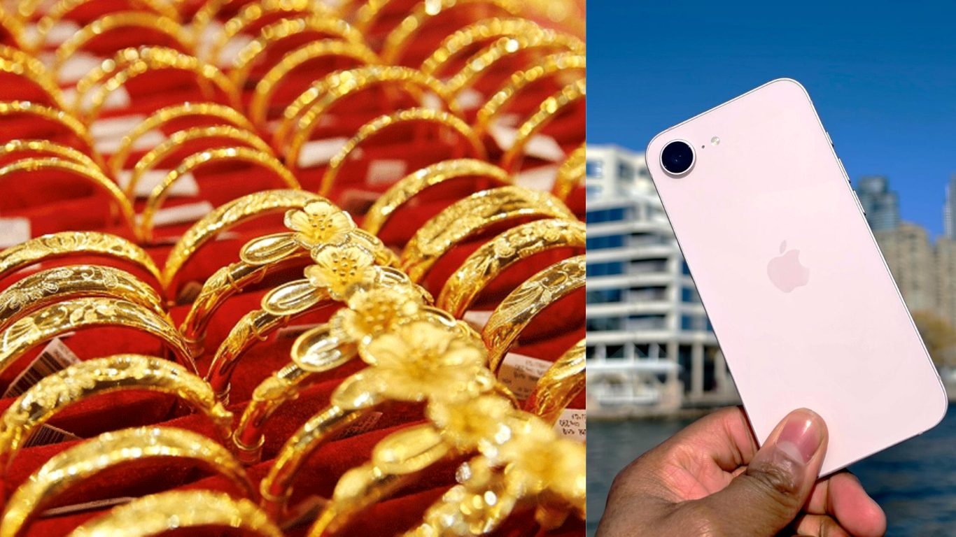 Gi&aacute; v&agrave;ng h&ocirc;m nay trưa 19/8 lao dốc giữa tuần, bốc hơi tới 2,1 triệu, gi&aacute; iPhone 17e giảm kỷ lục
