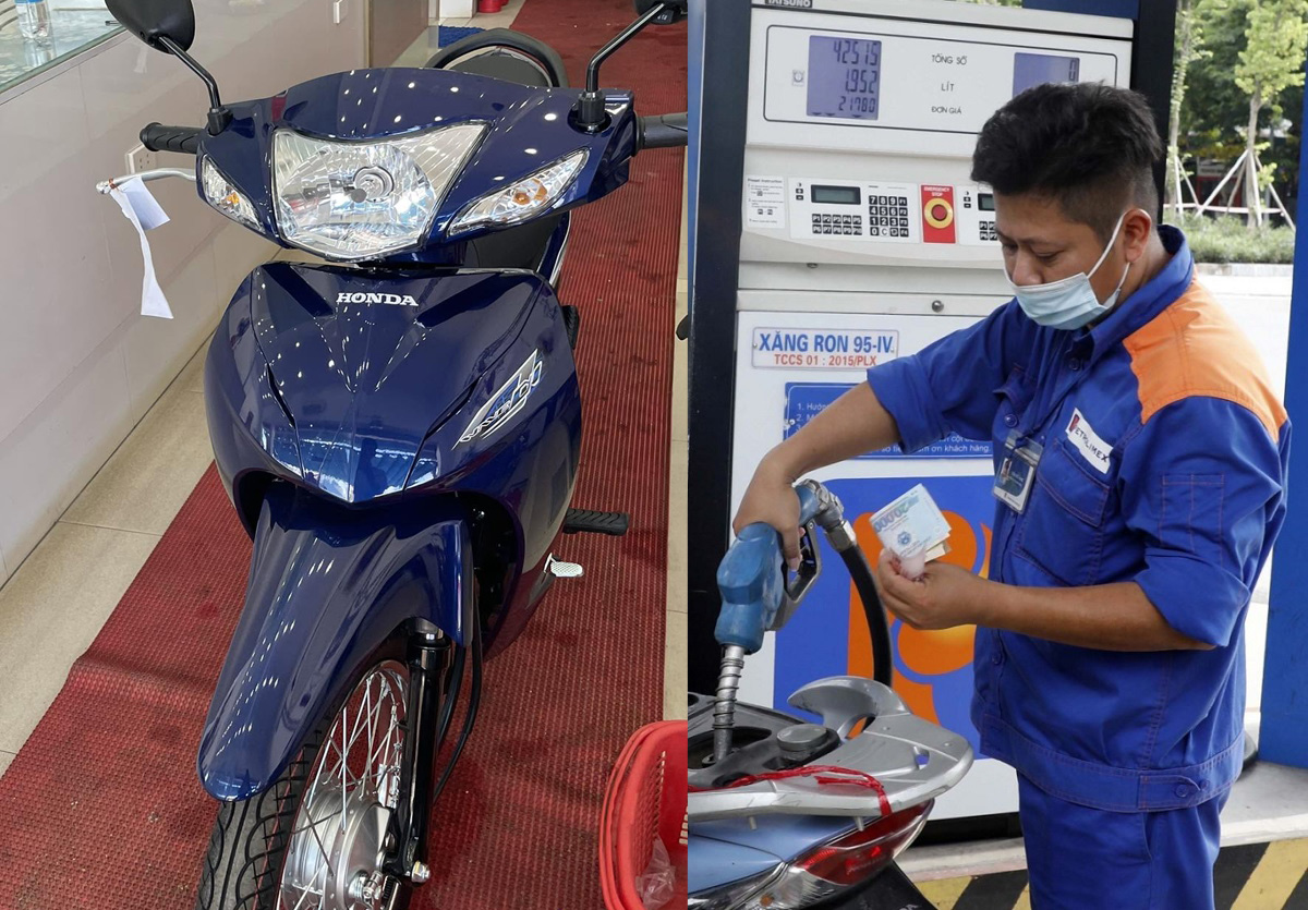 Gi&aacute; xăng dầu trưa nay 19/8: Lao dốc mất phanh, E10 RON95 v&agrave; RON92 đ&atilde; \'s&aacute;ng cửa\' về 17.000 đồng, Honda Wave Alpha cực rẻ