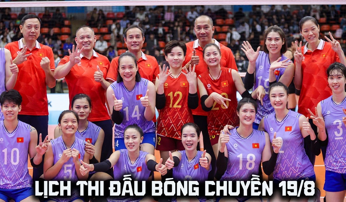 Lịch thi đấu b&oacute;ng chuyền h&ocirc;m nay 19/8: Tuyển b&oacute;ng chuyền nữ Việt Nam đấu Nhật Bản ở giải ch&acirc;u &Aacute; khi n&agrave;o?