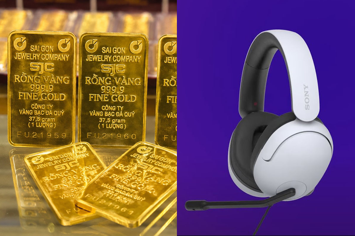 Gi&aacute; v&agrave;ng ng&agrave;y 19/8: Giảm nhanh ch&oacute;ng mặt, mất hơn 1,5 triệu đồng, tai nghe gaming Sony gi&aacute; c&oacute; rẻ?