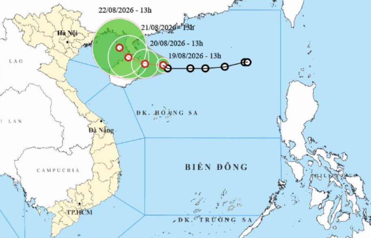 &Aacute;p thấp nhiệt đới giật cấp 9 ho&agrave;nh h&agrave;nh tr&ecirc;n Biển Đ&ocirc;ng, cơ quan kh&iacute; tượng cảnh b&aacute;o n&oacute;ng đến đất liền