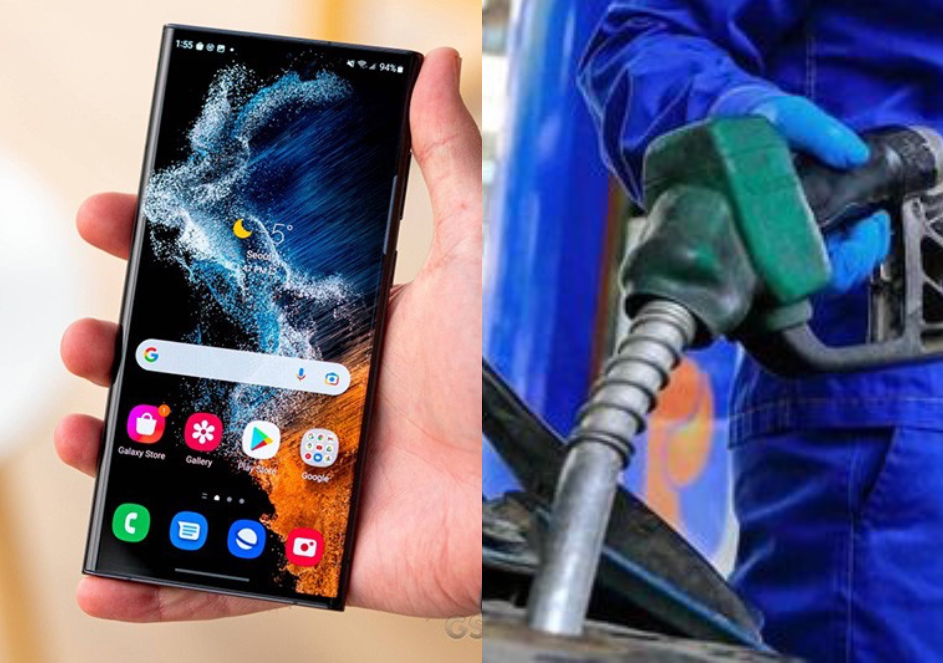 Gi&aacute; xăng h&ocirc;m nay 21/8: Xăng E10 mới hơn 22.000 đồng/l&iacute;t, xăng E5 vẫn rẻ, Galaxy S22 Ultra rẻ như b&egrave;o