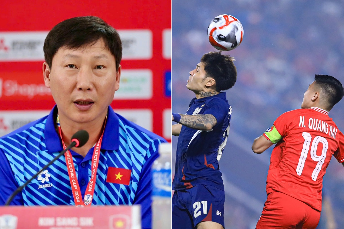 ĐT Việt Nam khiến Th&aacute;i Lan khiếp v&iacute;a, HLV Kim Sang đứng trước \'c&uacute; ăn 3\' lịch sử