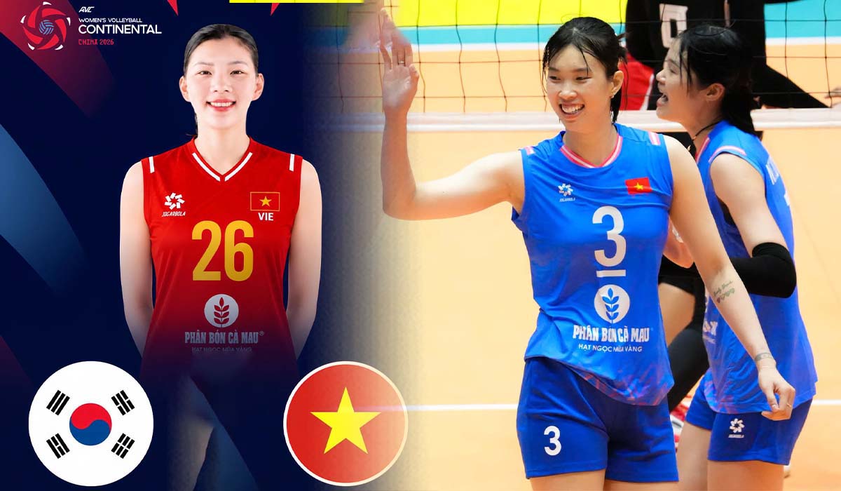 Xem TRỰC TIẾP b&oacute;ng chuyền nữ ch&acirc;u &Aacute; 2026 ở đ&acirc;u, k&ecirc;nh n&agrave;o? K&ecirc;nh trực tiếp tuyển Việt Nam đấu H&agrave;n Quốc
