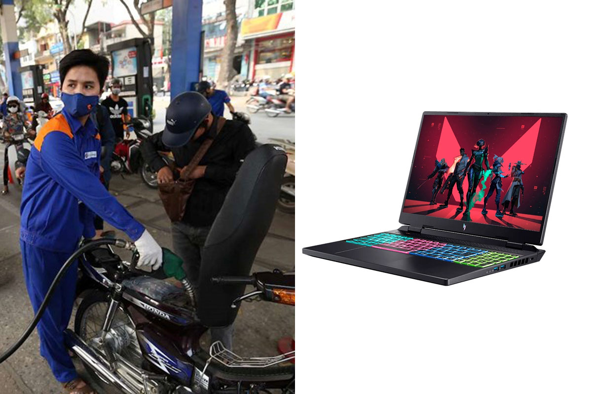 Gi&aacute; xăng dầu ng&agrave;y 22/8: Xăng RON92 chỉ hơn 21.000 đồng/l&iacute;t, laptop gaming Acer gi&aacute; c&oacute; giảm s&acirc;u?