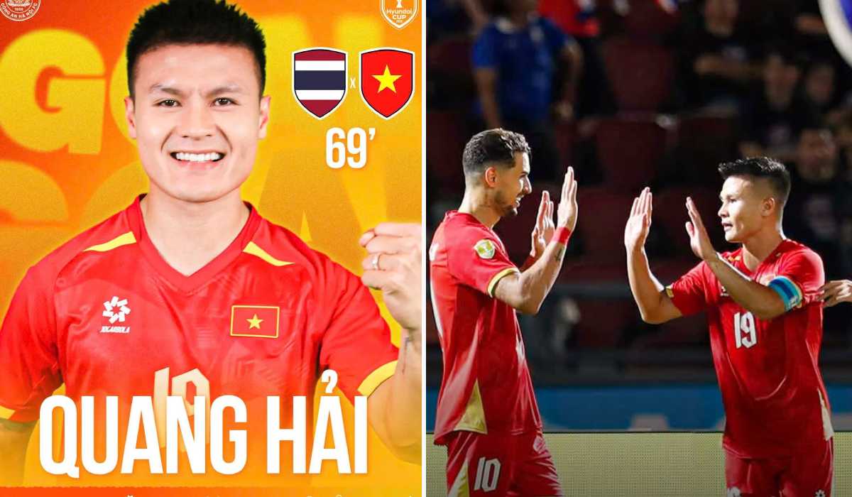 Lập si&ecirc;u phẩm \'kết liễu\' Th&aacute;i Lan, Quang Hải nhận vinh dự lớn sau trận chung kết AFF Cup 2026