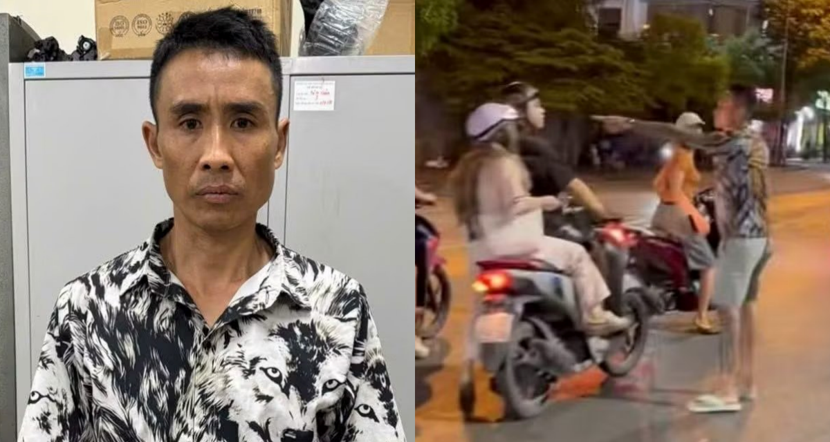 Danh t&iacute;nh người đ&agrave;n &ocirc;ng đ&aacute;nh thanh ni&ecirc;n giữa phố, th&aacute;ch thức &lsquo;quay video thoải m&aacute;i&rsquo; vừa bị tạm giữ