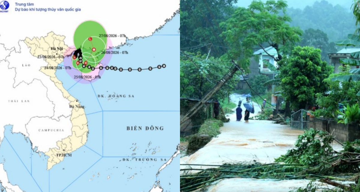 Tin b&atilde;o mới nhất: B&atilde;o số 4 g&acirc;y mưa lớn, h&agrave;ng ngh&igrave;n hộ d&acirc;n sơ t&aacute;n, nhiều s&ocirc;ng vượt b&aacute;o động 3