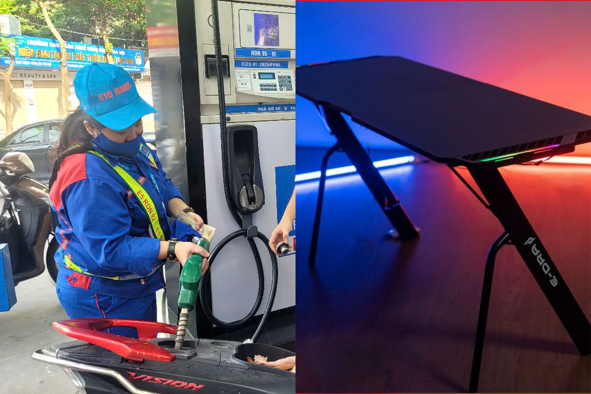 Gi&aacute; xăng h&ocirc;m nay 25/8: Tăng hơn 500 đồng/l&iacute;t, ngắt chuỗi giảm, b&agrave;n gaming E-Dra gi&aacute; chưa tới 4 triệu đồng