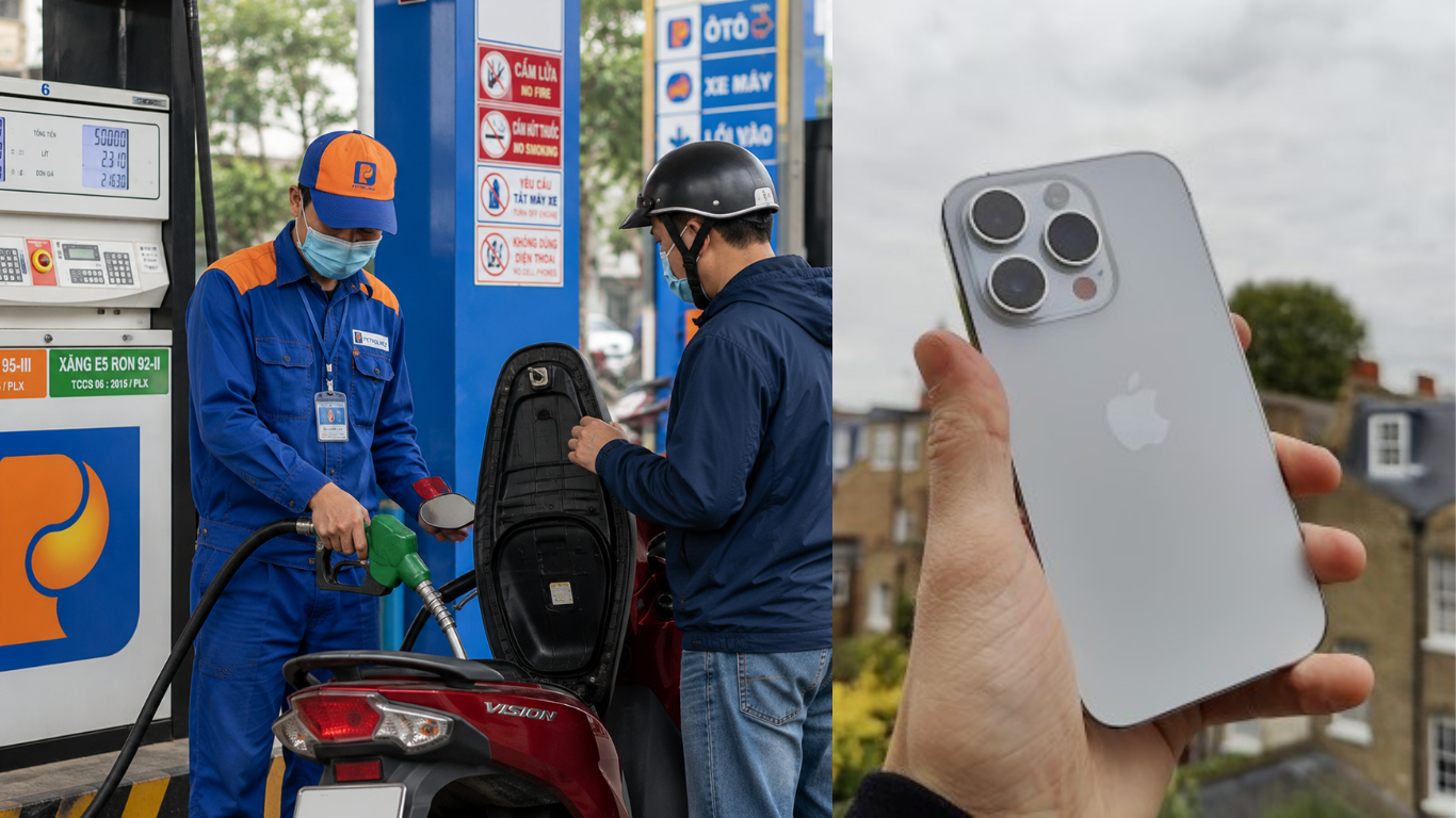 Gi&aacute; xăng dầu h&ocirc;m nay 25/8: Thế giới tiếp đ&agrave; giảm, trong nước tăng vọt, gi&aacute; iPhone 14 Pro hạ nhiệt
