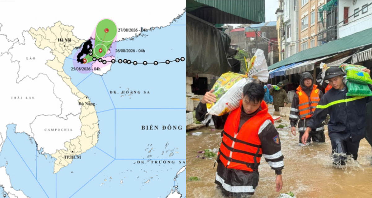 Tin b&atilde;o mới nhất: B&atilde;o số 4 Narra bất ngờ đổi hướng, cơ quan kh&iacute; tượng cảnh b&aacute;o n&oacute;ng c&aacute;c khu vực sau