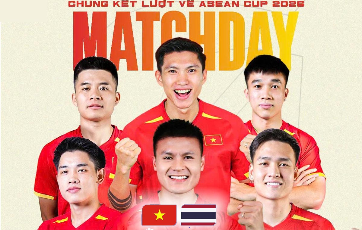 VTV6 VTVGo trực tiếp b&oacute;ng đ&aacute; Việt Nam vs Th&aacute;i Lan 20h ng&agrave;y 26/8 - Link xem trực tiếp AFF Cup 2026 h&ocirc;m nay