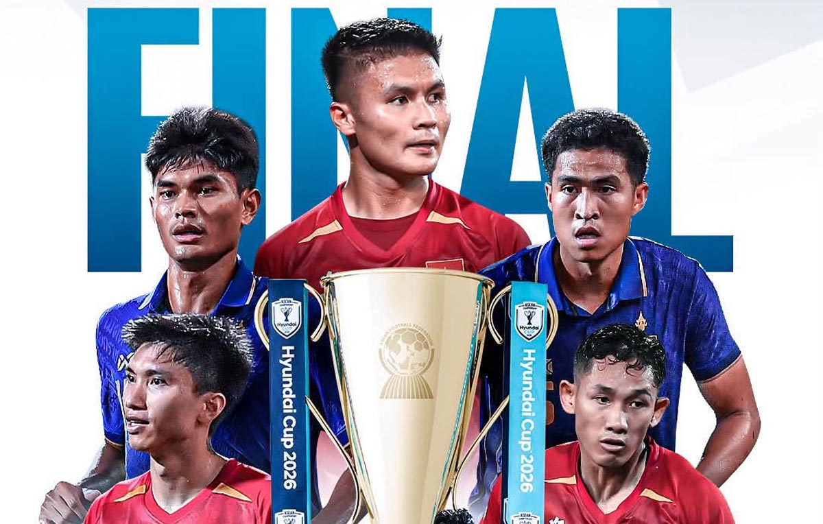 Link xem trực tiếp b&oacute;ng đ&aacute; Việt Nam vs Th&aacute;i Lan 20h00 h&ocirc;m nay 26/8 - VTV6 trực tiếp AFF Cup 2026