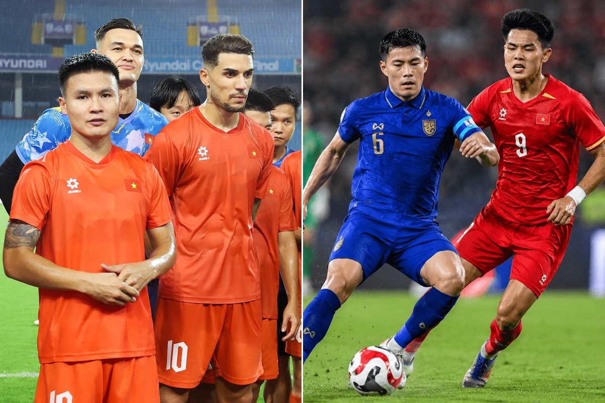 Lịch thi đấu b&oacute;ng đ&aacute; Việt Nam h&ocirc;m nay 26/8: ĐT Việt Nam đại chiến Th&aacute;i Lan ở Chung kết AFF Cup 2026
