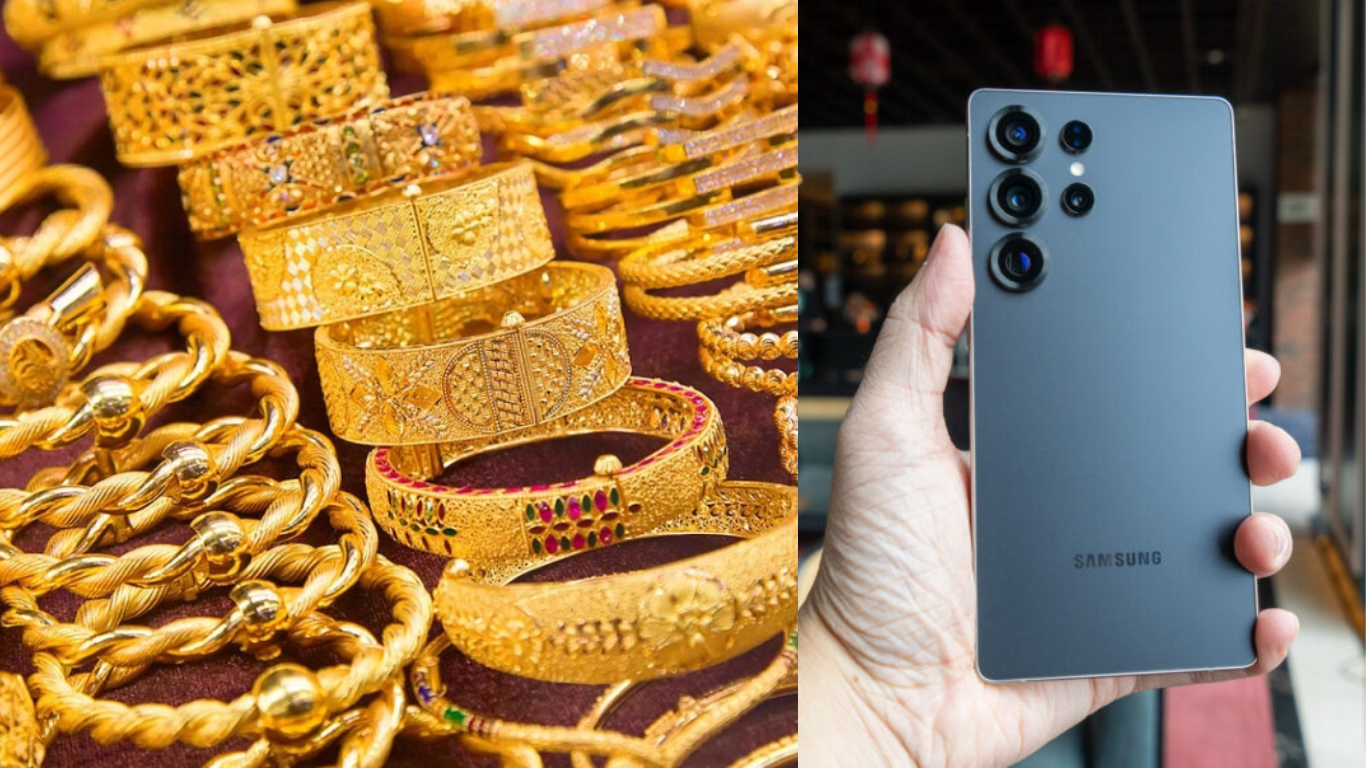 Gi&aacute; v&agrave;ng h&ocirc;m nay chiều 26/8 mất chuỗi tăng, quay đầu giảm s&acirc;u, gi&aacute; Samsung S25 Ultra c&oacute; rẻ?