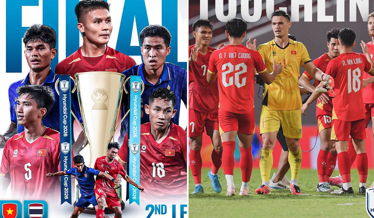 Kết quả, tỷ số Việt Nam vs Th&aacute;i Lan h&ocirc;m nay 26/8 - CK AFF Cup 2026: ĐT Việt Nam tho&aacute;t hiểm kh&oacute; tin