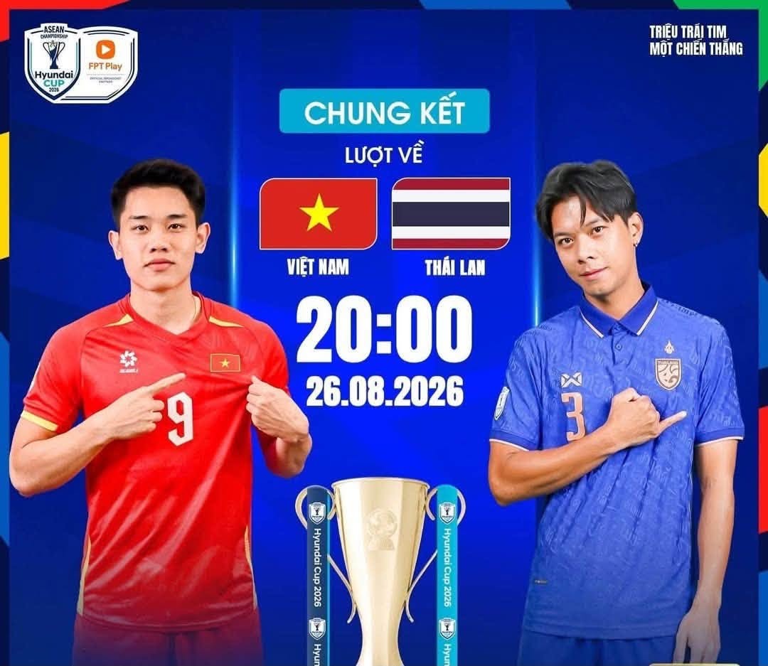 Xem TRỰC TIẾP b&oacute;ng đ&aacute; Việt Nam vs Th&aacute;i Lan ở đ&acirc;u, k&ecirc;nh n&agrave;o? Link xem trực tiếp AFF Cup 2026 mới nhất