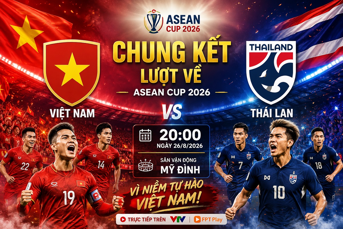 Dự đo&aacute;n kết quả, tỷ số Việt Nam vs Th&aacute;i Lan - AFF Cup 2026: Si&ecirc;u m&aacute;y t&iacute;nh nhận định b&oacute;ng đ&aacute; h&ocirc;m nay 26/8
