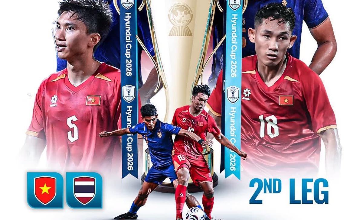 VTV trực tiếp chung kết AFF Cup 2026 h&ocirc;m nay 26/8 - Link xem trực tiếp b&oacute;ng đ&aacute; Việt Nam vs Th&aacute;i Lan
