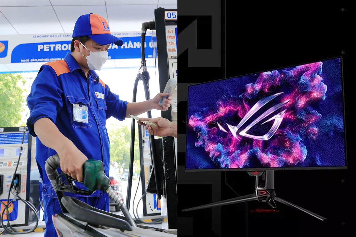 Gi&aacute; xăng dầu s&aacute;ng 28/8: Xăng E5, E10 đồng loạt giảm trở lại, m&agrave;n h&igrave;nh gaming Asus gi&aacute; c&oacute; rẻ?