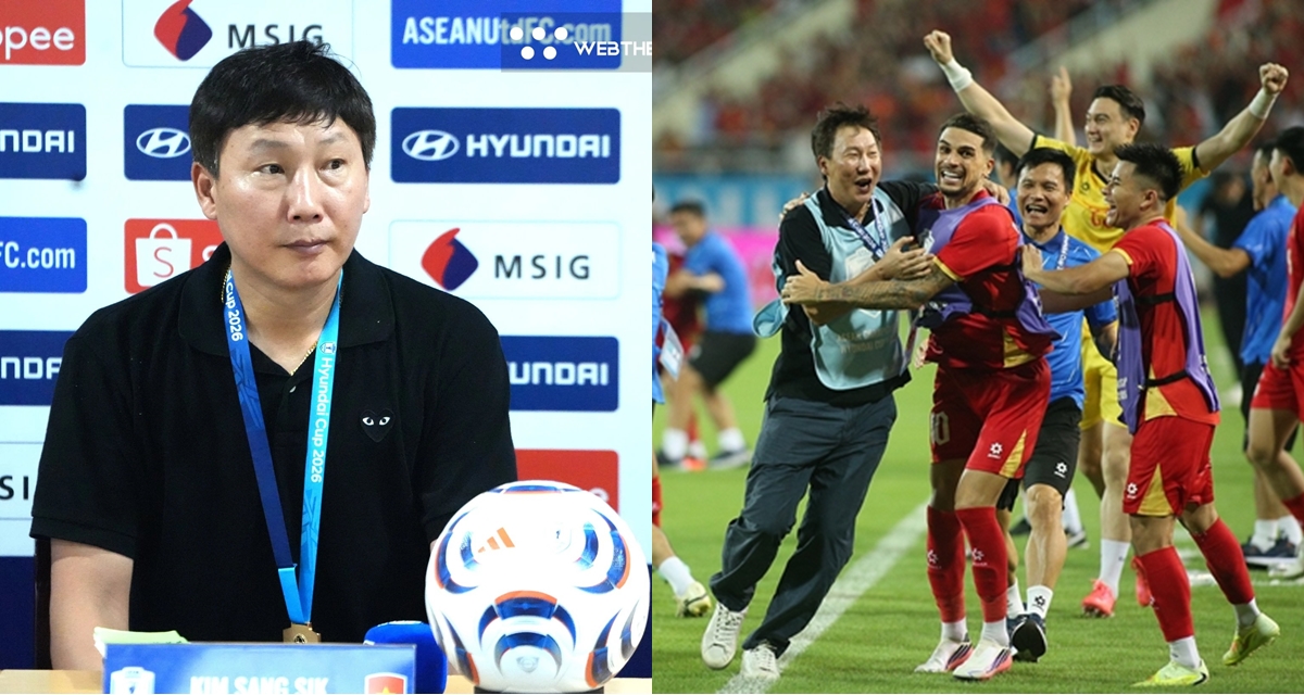 L&yacute; do HLV Kim Sang Sik kh&ocirc;ng được mặc &aacute;o đen trong trận Việt Nam vs Th&aacute;i Lan, n&oacute;i g&igrave; sau chiến thắng?