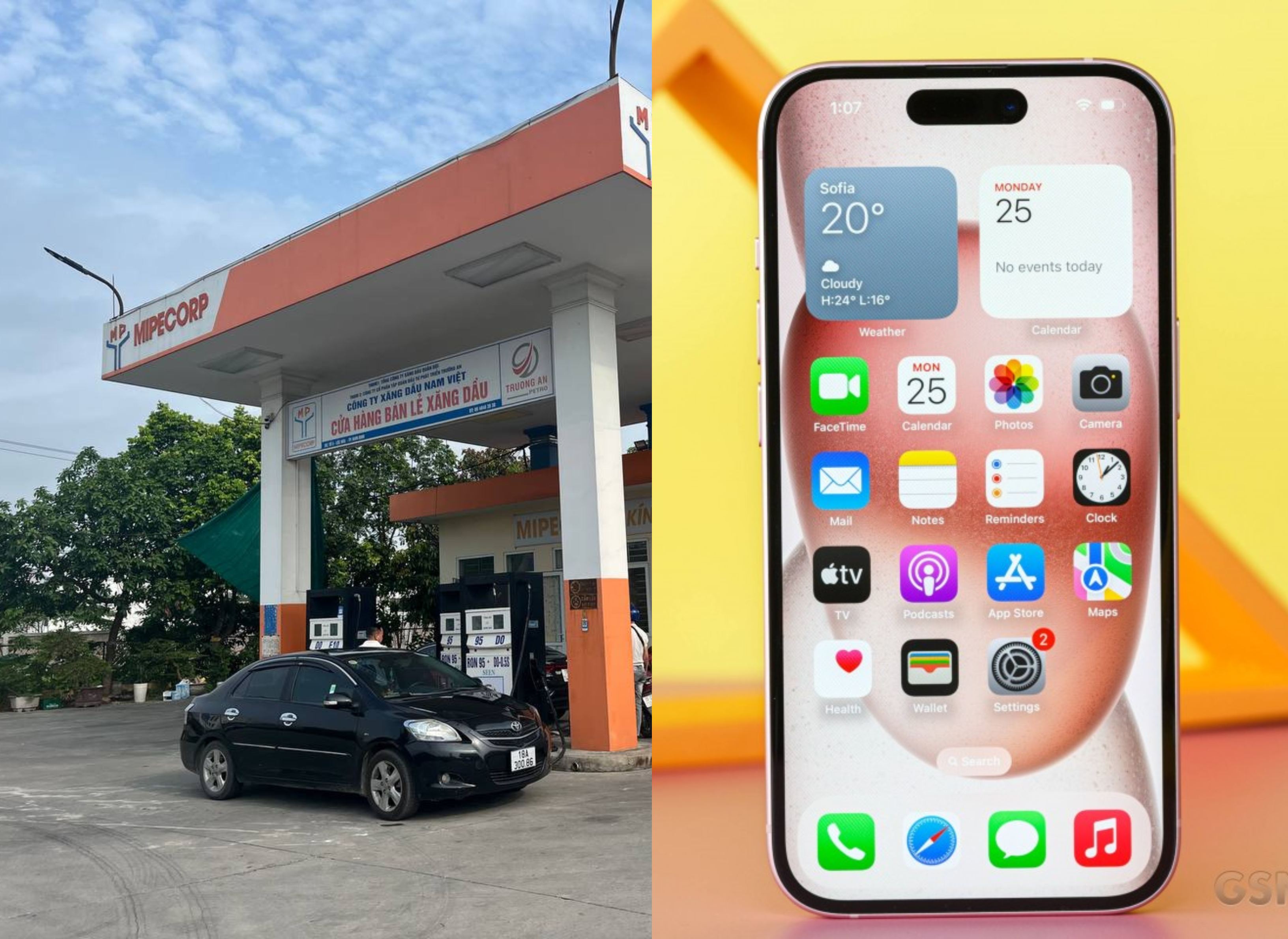 Gi&aacute; xăng h&ocirc;m nay 29/8: Xăng E5 vẫn rất gần v&ugrave;ng 18.000 đồng, xăng E10 rẻ, iPhone 15 giảm ch&aacute;y s&agrave;n