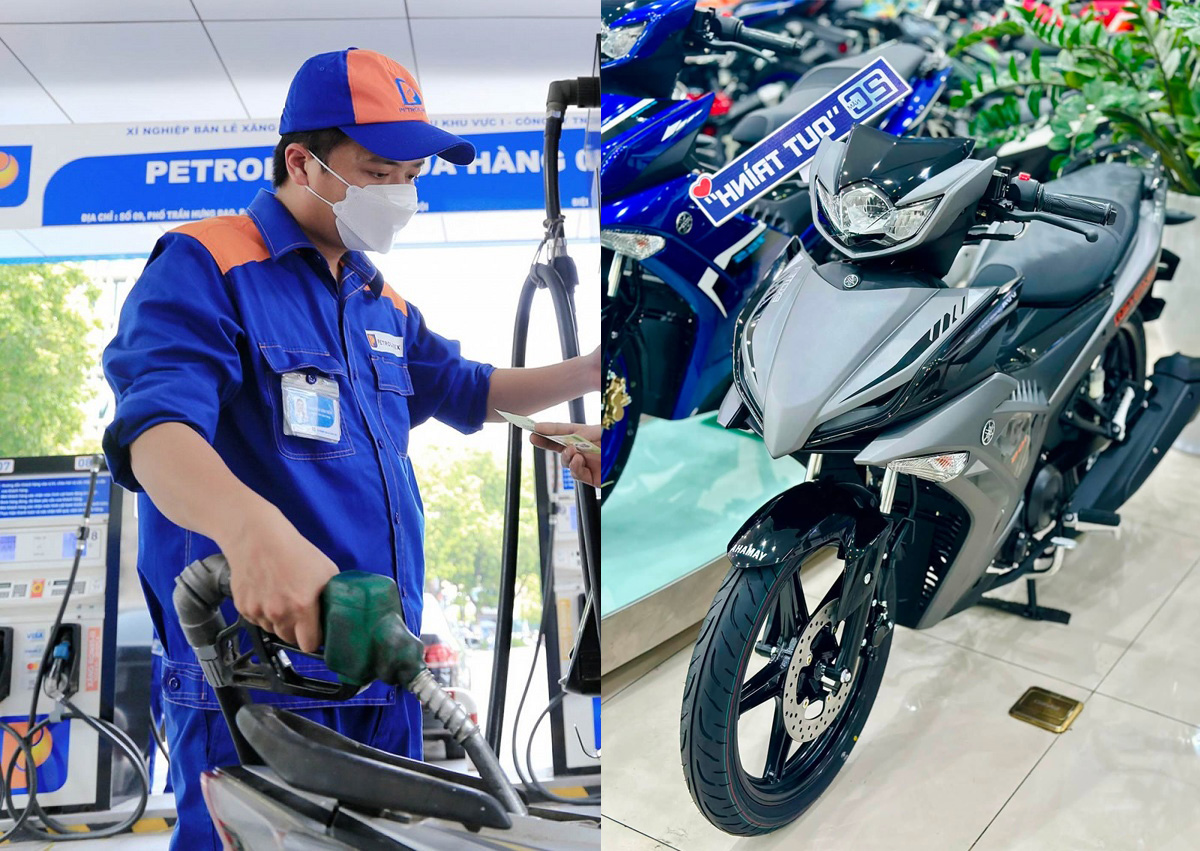 Gi&aacute; xăng dầu chiều nay 28/8: E10 RON95 \'rộng đường\' về 18.000 đồng, E5 RON92 cực b&egrave;o, Yamaha Exciter 155 TCS 2026 cực rẻ