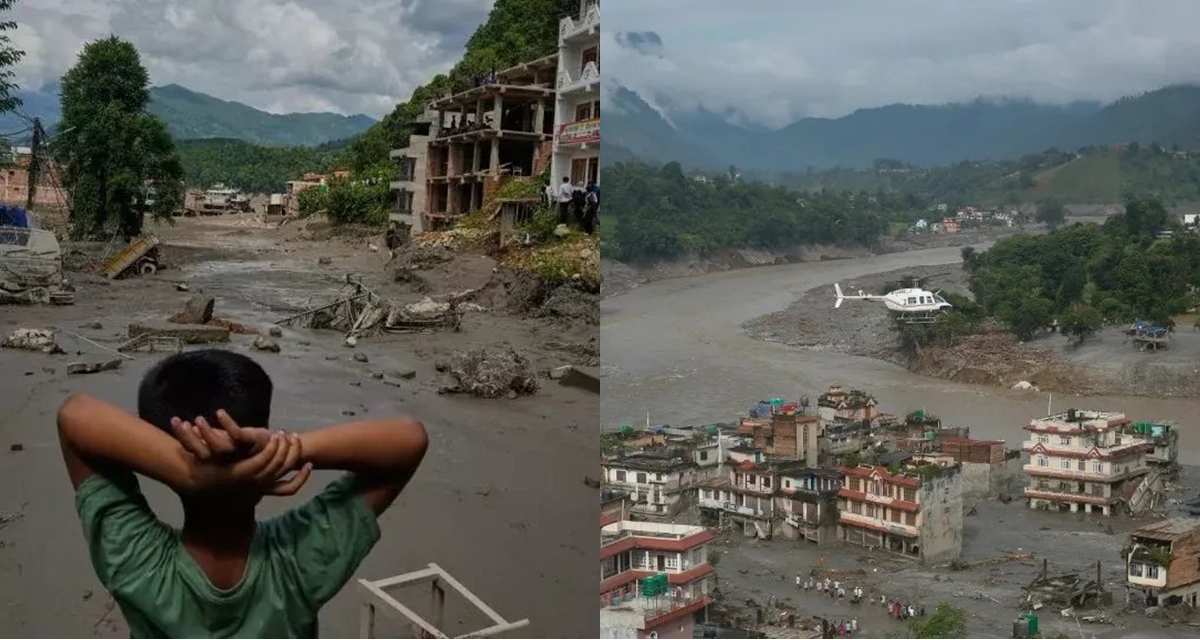 &lsquo;Bom nước&rsquo; khổng lồ h&igrave;nh th&agrave;nh, Trung Quốc v&agrave; Nepal cảnh b&aacute;o n&oacute;ng nguy cơ lũ qu&eacute;t mới sắp xảy ra