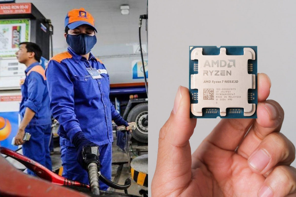 Gi&aacute; xăng dầu h&ocirc;m nay 30/8: Dầu diesel chỉ hơn 28.000 đồng/l&iacute;t, chip AMD Ryzen 7 gi&aacute; rẻ sập s&agrave;n