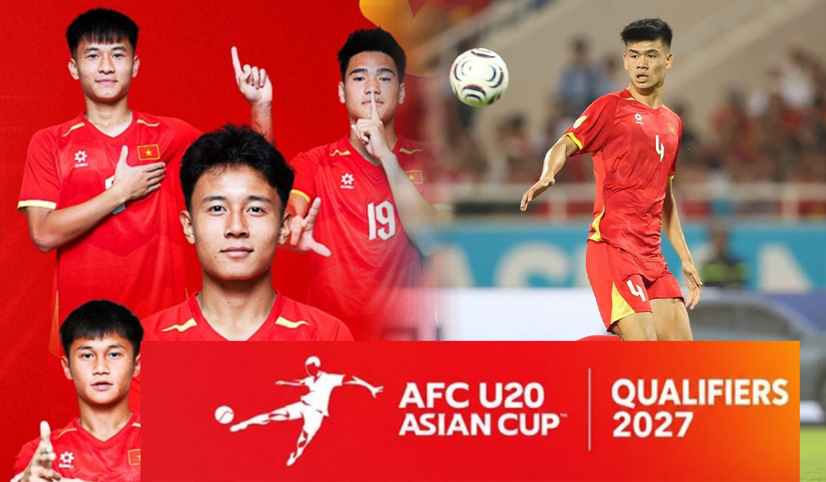 Lịch thi đấu b&oacute;ng đ&aacute; V&ograve;ng loại U20 Asian Cup 2027 mới nhất: Tuyển Việt Nam đấu Triều Ti&ecirc;n khi n&agrave;o?