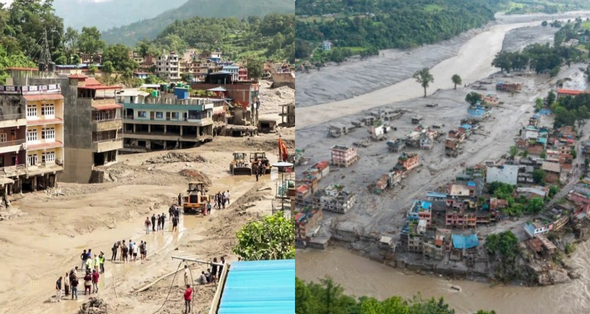 Lũ qu&eacute;t Nepal: Hơn 90.000 người bị ảnh hưởng, gần 2.500 người mất t&iacute;ch, cảnh b&aacute;o lũ mới xuất hiện