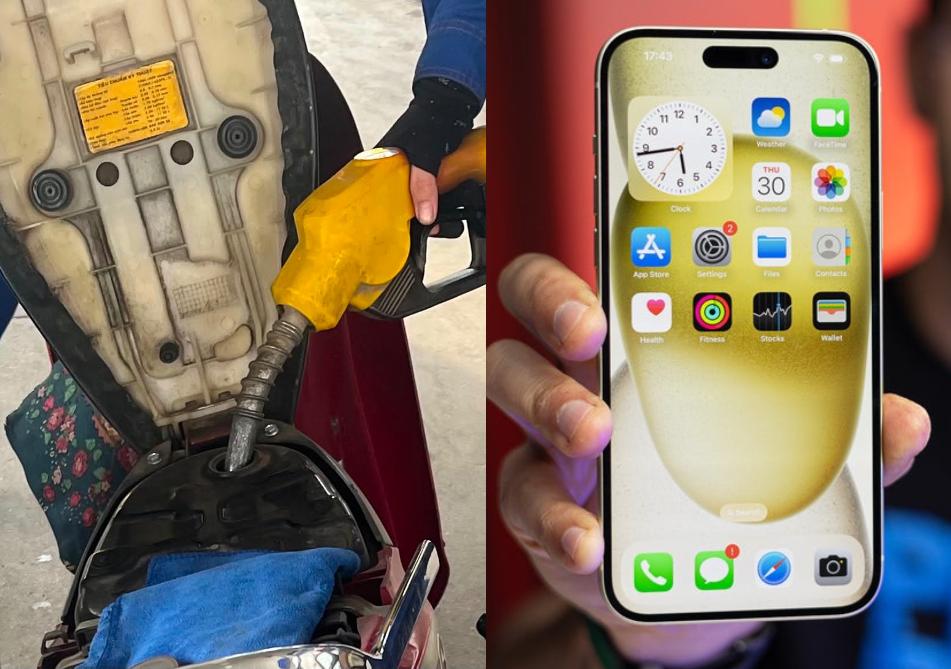 Gi&aacute; xăng h&ocirc;m nay 31/8: Xăng E10 giảm gần 9.000 đồng từ đỉnh, xăng E5 vẫn rẻ, iPhone 15 Plus hạ s&acirc;u