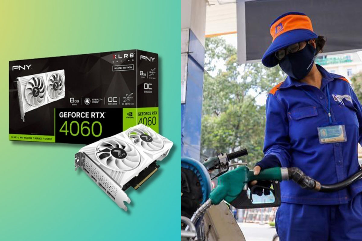 Bảng gi&aacute; xăng dầu h&ocirc;m nay 2/9: Dầu diesel l&ugrave;i về mốc 28.000 đồng, card đồ họa RTX 4060 gi&aacute; c&oacute; rẻ?