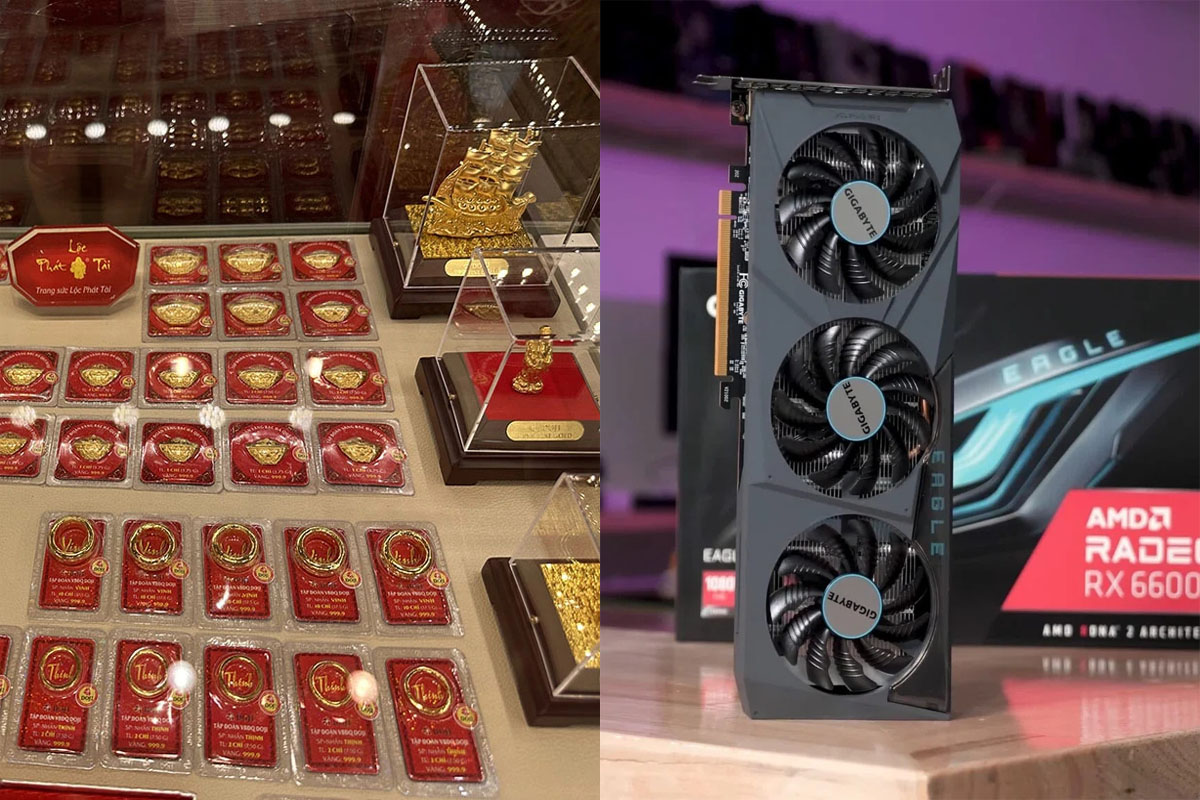 Gi&aacute; v&agrave;ng trong nước tối ng&agrave;y 1/9: Đứng gi&aacute; dịp nghỉ lễ, card đồ họa AMD Radeon RX gi&aacute; c&oacute; rẻ?