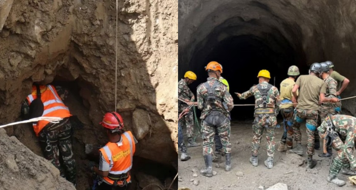 Tin mới lũ qu&eacute;t ở Nepal: H&agrave;ng trăm c&ocirc;ng nh&acirc;n c&ograve;n mắc kẹt dưới hầm thủy điện đang được ứng cứu