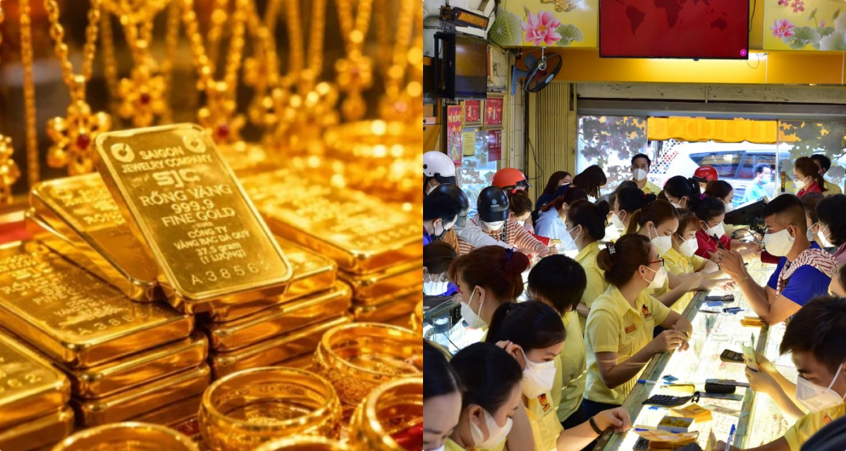 Cập nhật gi&aacute; v&agrave;ng h&ocirc;m nay 3/9: V&agrave;ng trong nước giảm đột ngột, v&agrave;ng thế giới bật tăng ngoạn mục