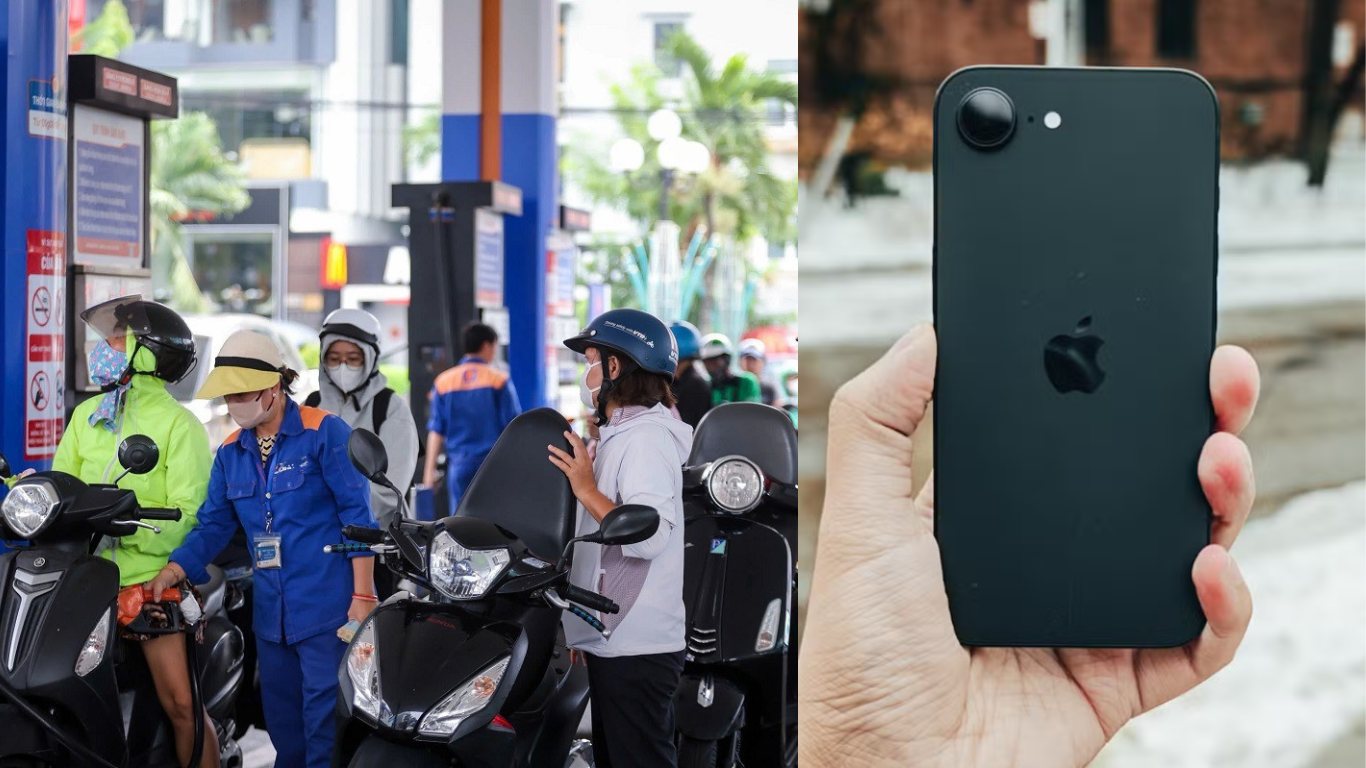 Gi&aacute; xăng dầu h&ocirc;m nay chiều 3/9 tăng tới 723 đồng, E10 vượt 23.000 đồng/l&iacute;t, gi&aacute; iPhone 16e rẻ b&egrave;o